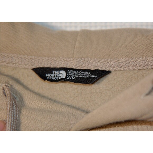 THE NORTH FACE Never Stop Exploring Box Logo Hoodie Sz Small - Tan - Picture 3 of 5
